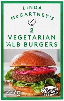 Linda McCartney Vegetarian ¼lb Burgers