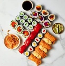 Taiko Sushi Vegan Platter (750g)