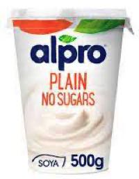 Alpro Plain No Sugars