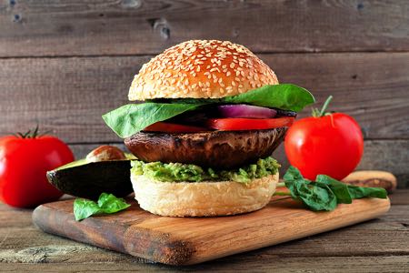 Portobello Mushroom Burger