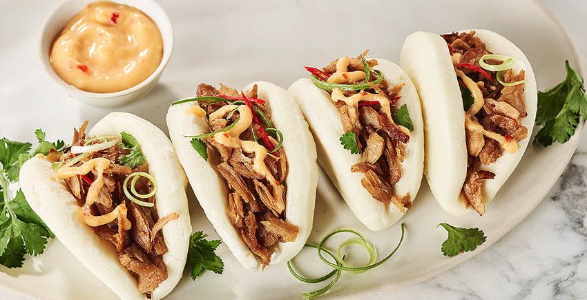 Linda McCartney Vegetarian Pulled Pork Bao Buns