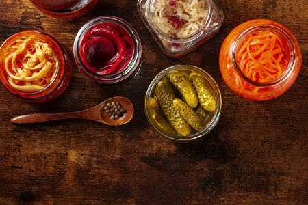 Fermented probiotic foods