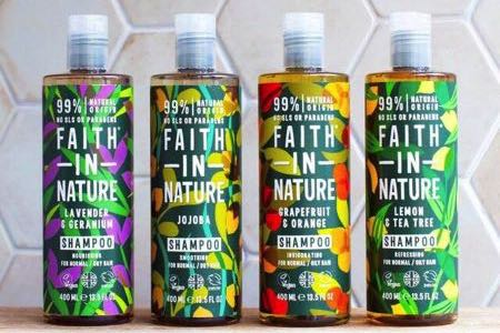 Faith in Nature shampoo