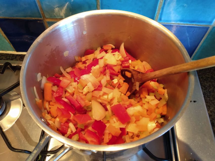 Vegan chilli process