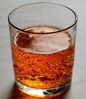 Glass of Irn-Bru