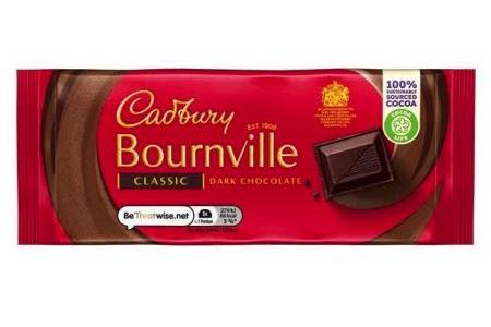 Bournville chocolate bar