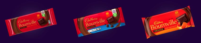 Bournville chocolate selections