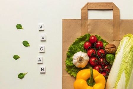 Vegan shopping bag